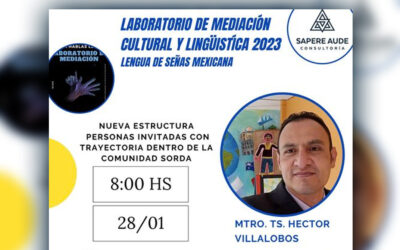 En el laboratorio: Hector Villalobos