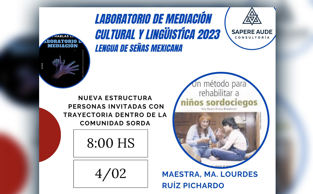 En el laboratorio: Maestra Lourdes Ruíz